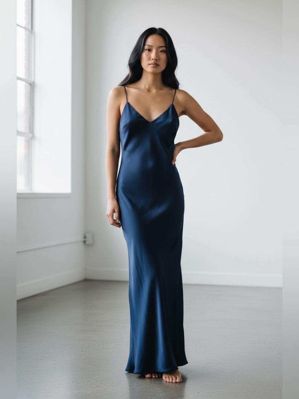 Niki By Niki Livas Vintage Royal Blue Women’s Gown Dress Size 10